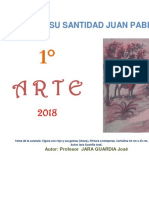 Educación Artística 1° secundaria -  Guía de práctica