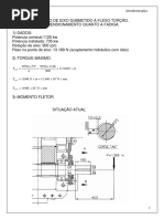 107-Calculo de Eixo Submetido A Flexo-Torcao