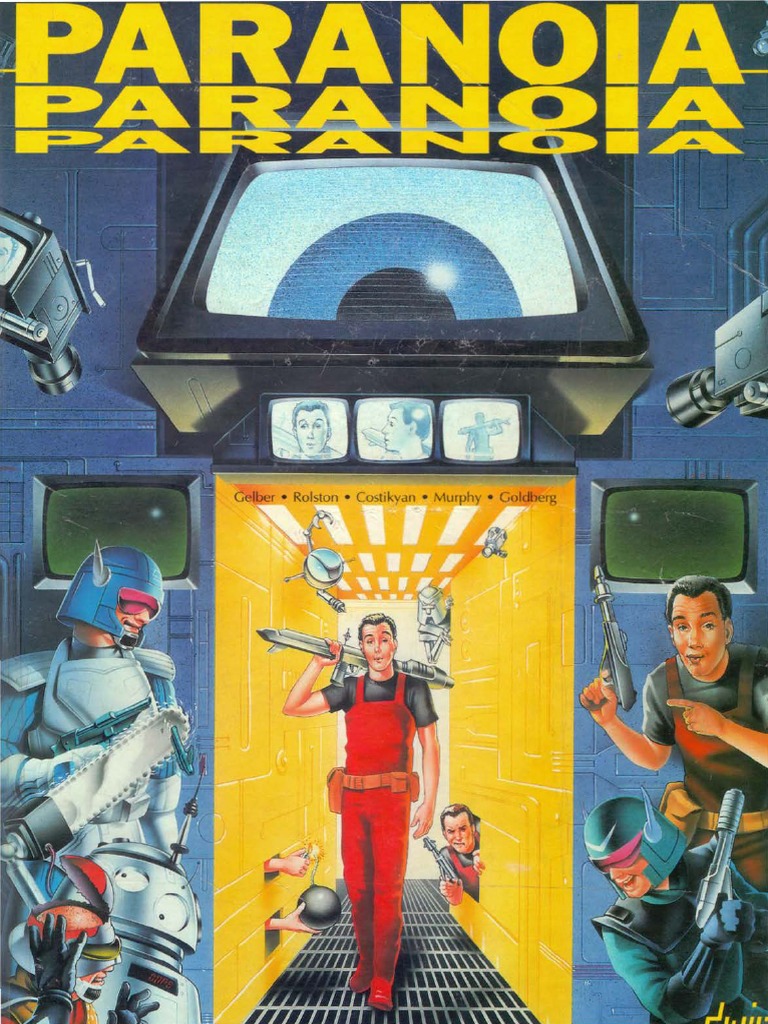 Paranóia - Biblioteca Élfica PDF, PDF, Jogos de RPG
