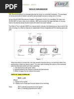 Calculating Wheel Over Points in Navigation | PDF | Metre | Tangent