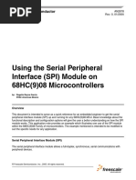 Using The Serial Peripheral Interface (SPI) Module On 68HC (9) 08 Microcontrollers