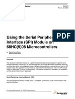 Using The Serial Peripheral Interface (SPI) Module On 68HC (9) 08 Microcontrollers