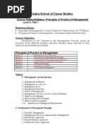 PPM Syllabus