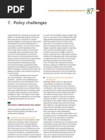 Policy Challenges: Questions Addressed by The Report