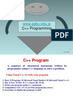 WWW - Aabu.edu - Jo: C++ Programming