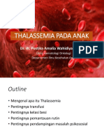 Thalassemia Pada Anak 12 Agustus 2018 PDF