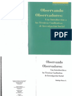 Book OBSERVANDO OBSERVADORES - LIBRO CUALITATIVO 2009 Flores PDF