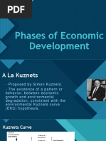 Phases of Economic Development