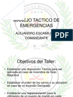 Manejo Tactico de Emergencias