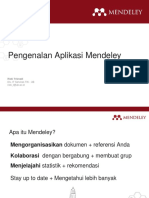 Mendeley Presentation - ID