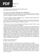 Avaliação História da Igreja III - Módulo XI.docx