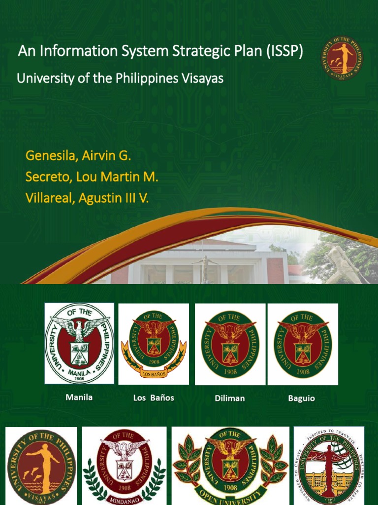 UP Visayas Information Systems Strategic Plan | PDF | Information ...