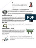 Maquinas de Uso en Un Laboratorio de Metales