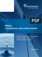 Water Compliance and Enforcement a Special Report