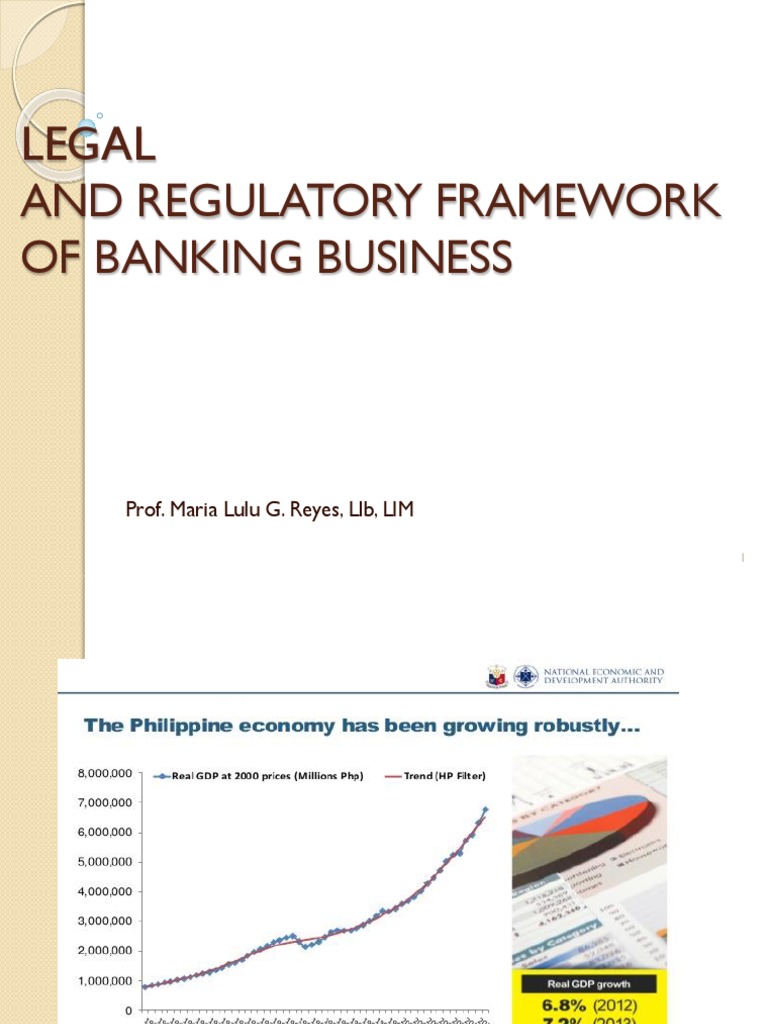 Banking Legal and Regulatory Framework | PDF | Liquidation | Banks