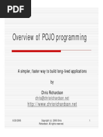 JGONK$ - Overview of POJO programming