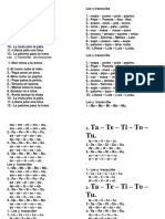 Lee y Transcribe Las Oraciones 2018
