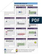 2018-2019 Hs Academic Calendar 1