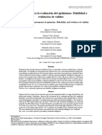 Escala Evaluacion Del Optimismo PDF