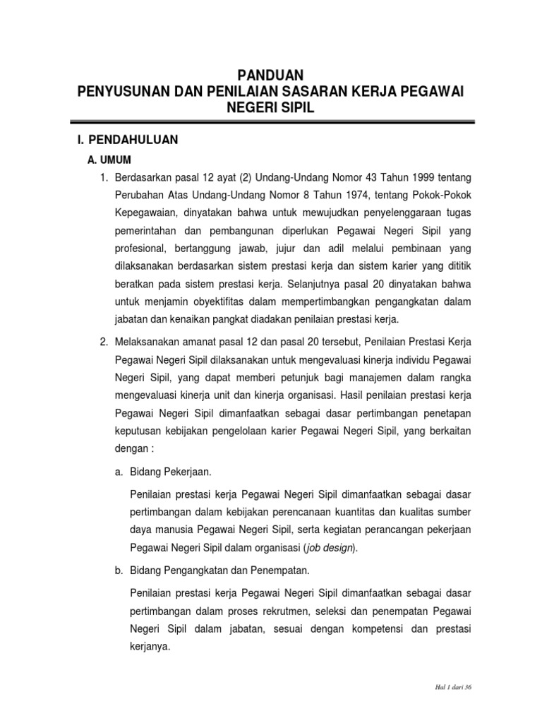 Lampiran Panduan Penyusunan SKP