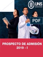 Prospecto Admision 2019 I