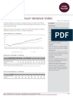 FTSE 100 Minimum Variance Index