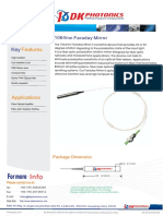 1064nm SM Faraday Mirror