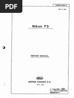 Download Nikon F3 Service Manual by interex2050 SN38640249 doc pdf