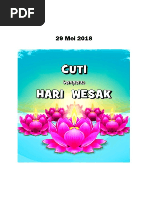 Label Cuti Wesak  PDF