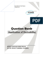 Question Bank AOD by MC Sir Etoos