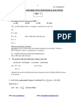 Isi B.Stat/B.Math Objective Questions & Solutions Set - 1: WWW - Ctanujit.in