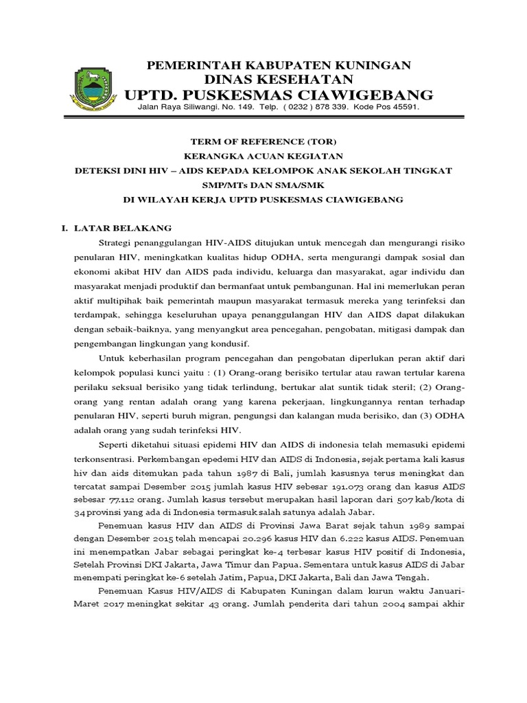 Kak Penyuluhan Hiv Aids | PDF