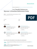 A New System To Classify Submucous Myomas A Brazilian Multicenter Study PDF