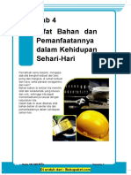 Bab 4 Sifat Bahan Dan Pemanfatannya Dalam Kehidupan Sehari-Hari