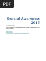 General Awareness 2015 PDF