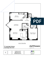 75 Cambridge Parkway Unit 311 Floor Plan