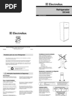 Download Manual_Geladeira Electrolux - DC440 by shiftup SN38641640 doc pdf
