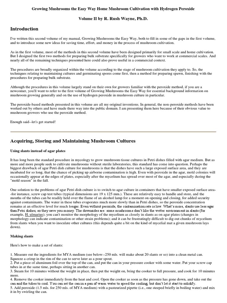 2 Growing Mushrooms The Easy Way Home Mushroom Cultivation With