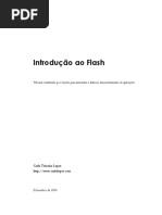 tutorial Flash versão avaliada