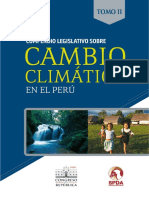 Compendio Legislativo Cambio Climatico Peru II