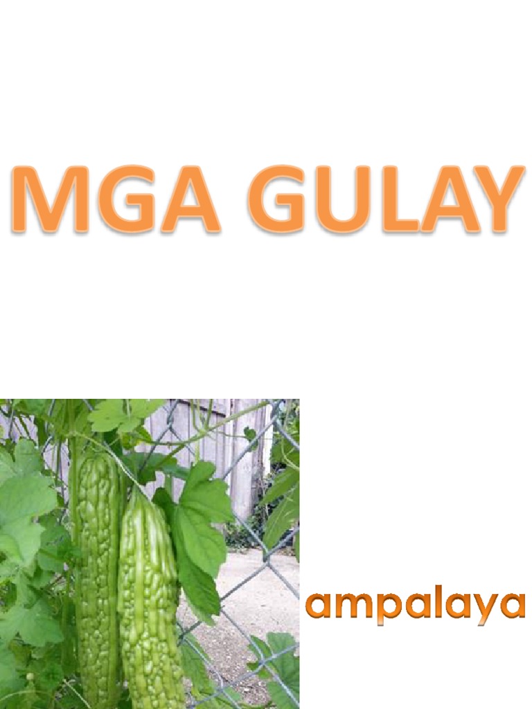 Mga Gulay | PDF