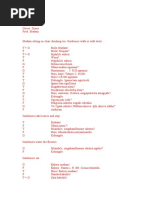 Xhosa Numbers and Months Guide | PDF | Language Arts & Discipline