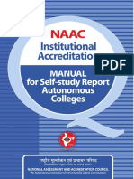 RAF Autonomous Institution Manual