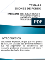 Presentación Presiones de Fondo