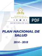 Plan Nacional de Salud 2014 2018 Lanzamiento 9-07-14