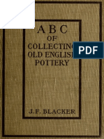 Blacker J.F. The A B C of Collecting Old English Pottery PDF