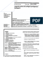 NBR 10854 EB 2008 - Transporte Aereo de Artigos Perigosos - Embalagem