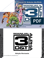 Manual 3D&T - Alpha