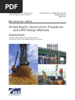 Drilled Shafts Construction Procedures and LRFD Design Methods (Cap 10 y 15)