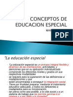 2.-Conceptos de Educacion Especial